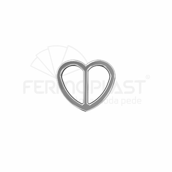 Passante Coração 003 9mm