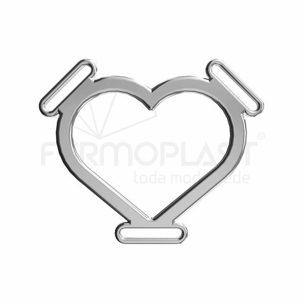 Passante Coração 3P 13mm
